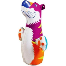 Intex 3-D Bop Bag Blow Up Inflatable Tiger Toys, Multi-Colour
