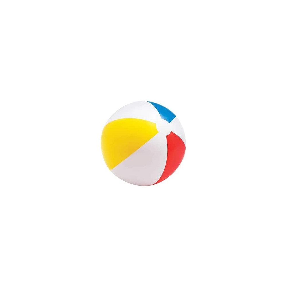 Intex Glossy Panel Ball Inflatable Water Ball/Beach Ball Diameter, 51 Cm