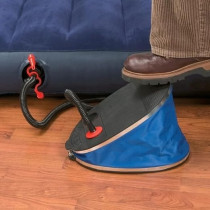 Intex Giant Bellows Foot Pump, 12 Inch 30 Cm X 8.5 Inch, 68610E, Black