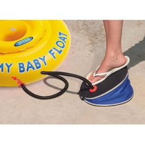 Intex Giant Bellows Foot Pump, 12 Inch 30 Cm X 8.5 Inch, 68610E, Black