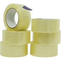 Wod Tape Clear Packing, 2In X 55 Yards Per 6-Rolls, Cst18Ra