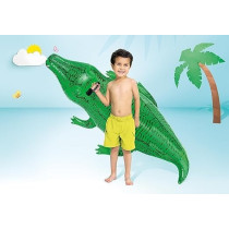 Intex Gator Ride On Inflatable Pool Float, Small Alligator, Multi Color, 58546