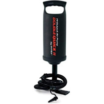 Intex Double Quick Hand Pump, Black