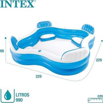 Intex Swim Center Family Lounge Pool, 56475, Multicolor, 56475Np/Ep, Swimming Pool