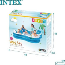 Intex Swim Center Family Lounge Pool, 56475, Multicolor, 56475Np/Ep, Swimming Pool