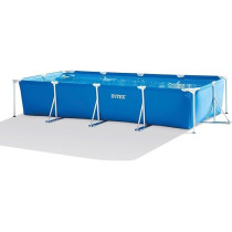 Intex Rectangular Frame Pool, Blue, Ages 6 Plus, 28273, 4.5M x 2.2M x 0.85M, 28273Np