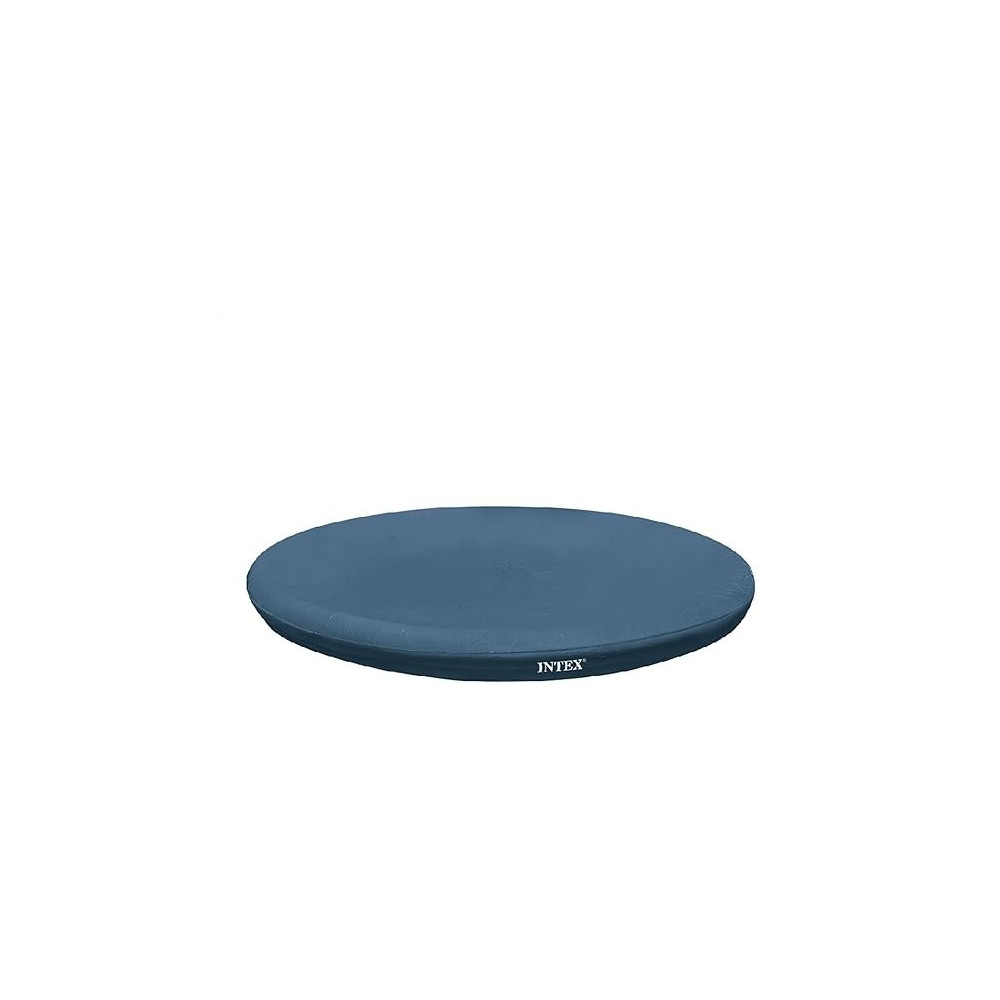 Intex 8-Foot Round Easy Set Pool Cover, Blue