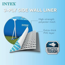 Intex Play Pool Unisex 28270, Rectangular Frame Pool, 2.2 x 1.5 x 0.6 M, 28270Np