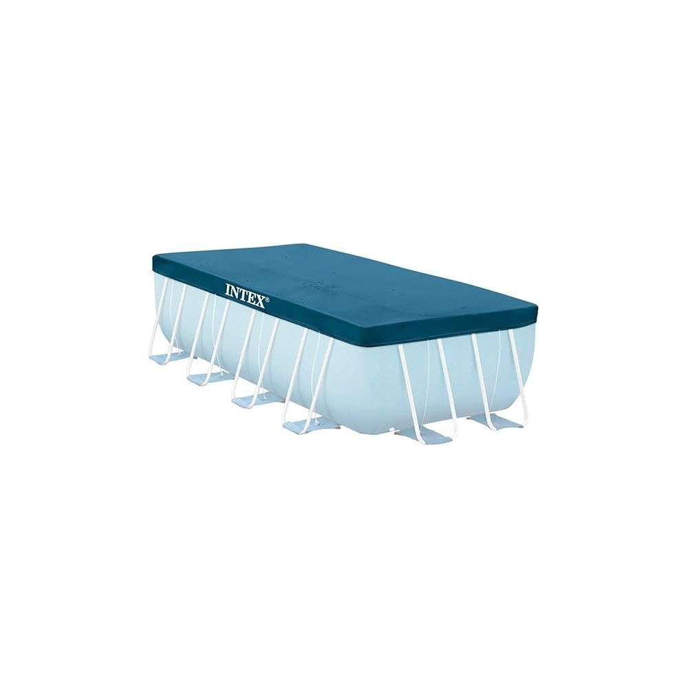 Intex Rectangular Pool Cover, 4 x 2 x 1M, Blue, 28037