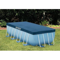 Intex Rectangular Pool Cover, 4 x 2 x 1M, Blue, 28037
