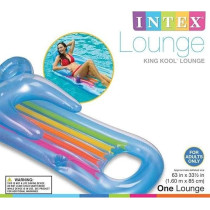 Intex King Kool Lounge Swimming Pool Lounger With Headrest, Set Of 2 (Pair)