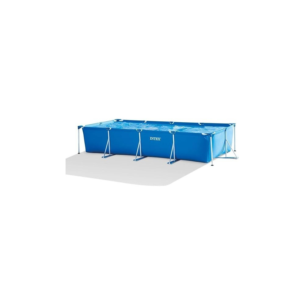 Intex Rectangular Frame Pool, 4.5M x 2.2M x 0.84M, Blue