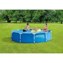 Intex Metal Frame Pool Set, 28202, Blue