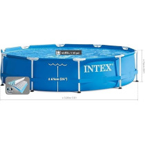 Intex Metal Frame Pool Set, 28202, Blue