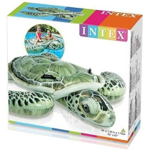 Intex 57555 Realistic Sea Turtle Ride-On, 191 x 171 Cm, Green