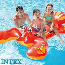 Intex Lobster Ride On, Large, Red/Yellow
