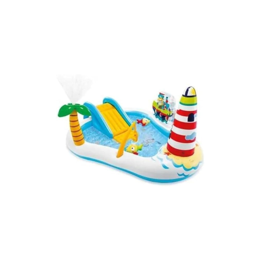 Intex Fishing Fun Childs Water Play Center, Multicolour, Large