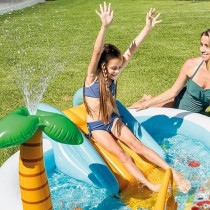 Intex Fishing Fun Childs Water Play Center, Multicolour, Large