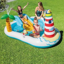 Intex Fishing Fun Childs Water Play Center, Multicolour, Large