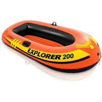 Intex Explorer Pro 200 Boat, Orange And Yellow