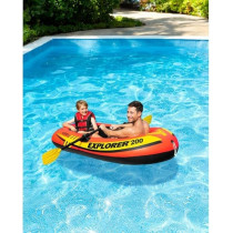 Intex Explorer Pro 200 Boat, Orange And Yellow