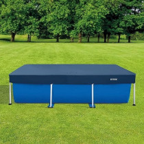 Intex Rectangular Pool Cover, 2.6 M x 1.6 M, Blue, 28036