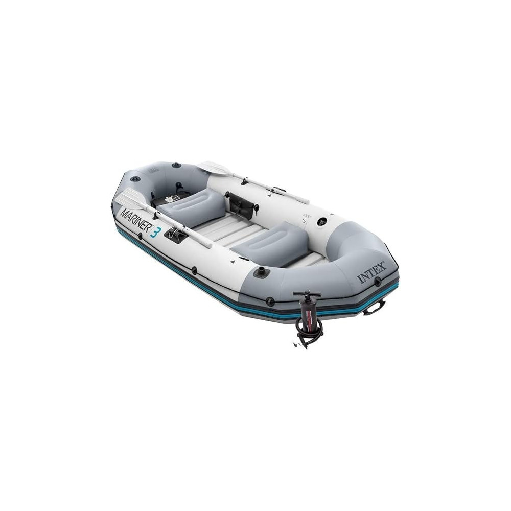 Intex 68373 Inflatable Mariner 3 Pro Boat Set