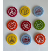 Fosco 2 x Smooth Carrom Board Powder, 70 Gm Each