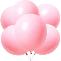 Balloon Latex Helium Balloons Pack Perfect For Parties, Birthdays, Weddings, Valentine'S Day, And Decorations, Baby Pink