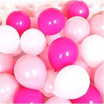 Balloon Latex Helium Balloons Pack Perfect For Parties, Birthdays, Weddings, Valentine'S Day, And Decorations, Baby Pink