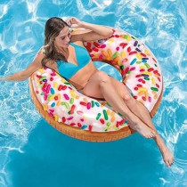 Intex Adult Real Strawberry Donate Inflatable Lifebuoy, Multicolour