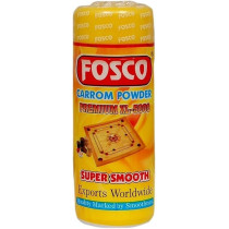 Fosco Tournament Extra Smooth Fine Carrom Powder, 70 G, By Kingsmen Line