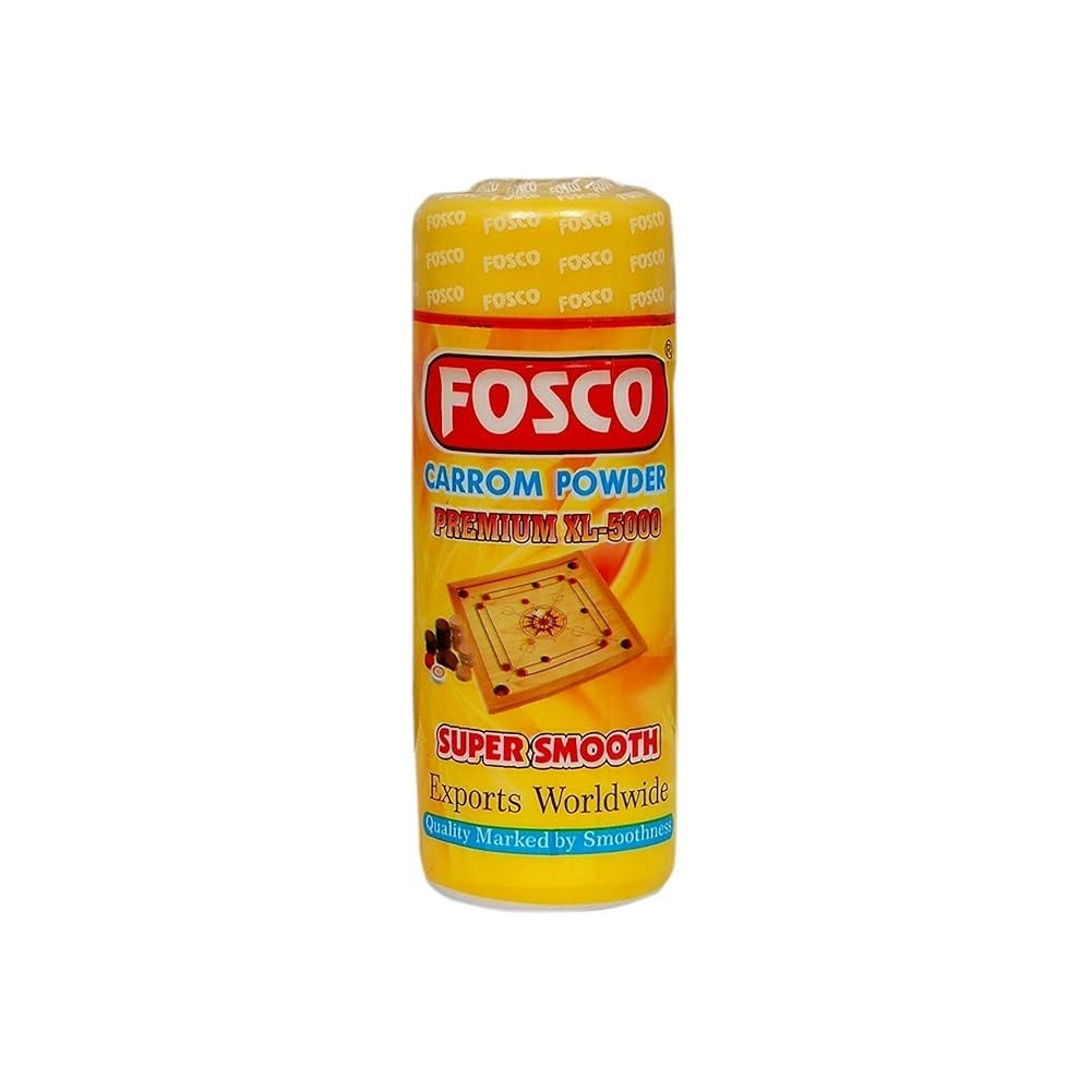Fosco Tournament Extra Smooth Fine Carrom Powder, 70 G, By Kingsmen Line