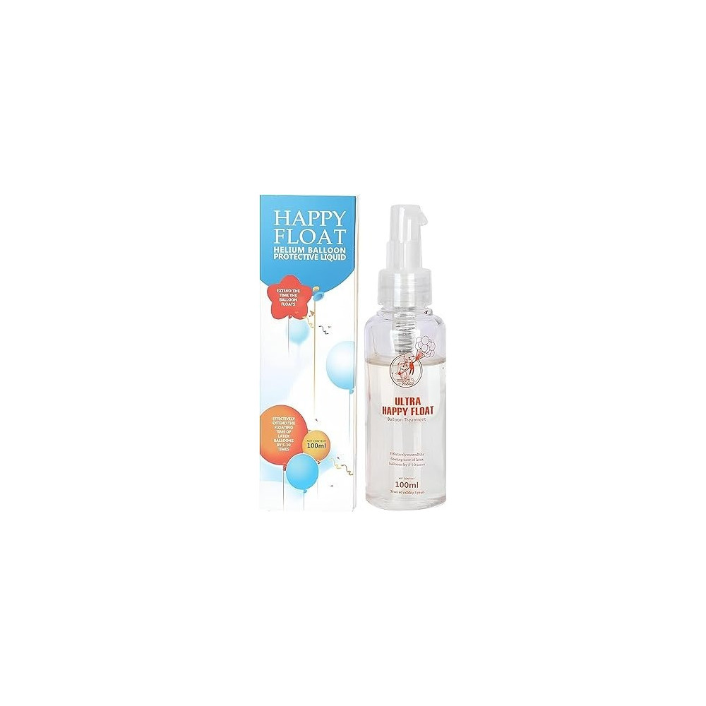 Helium Balloons Float Time Extender, Effective Ultra Hi-Float Balloon Treatment, 100 Ml