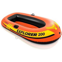 Intex Explorer 200, 2-Person Inflatable Boat, Orange, 58330Ep, 73 x 37 x 16 Inch