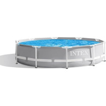 Intex Prism Frame Pools, 10Ft x 30Inch, 26700, Grey