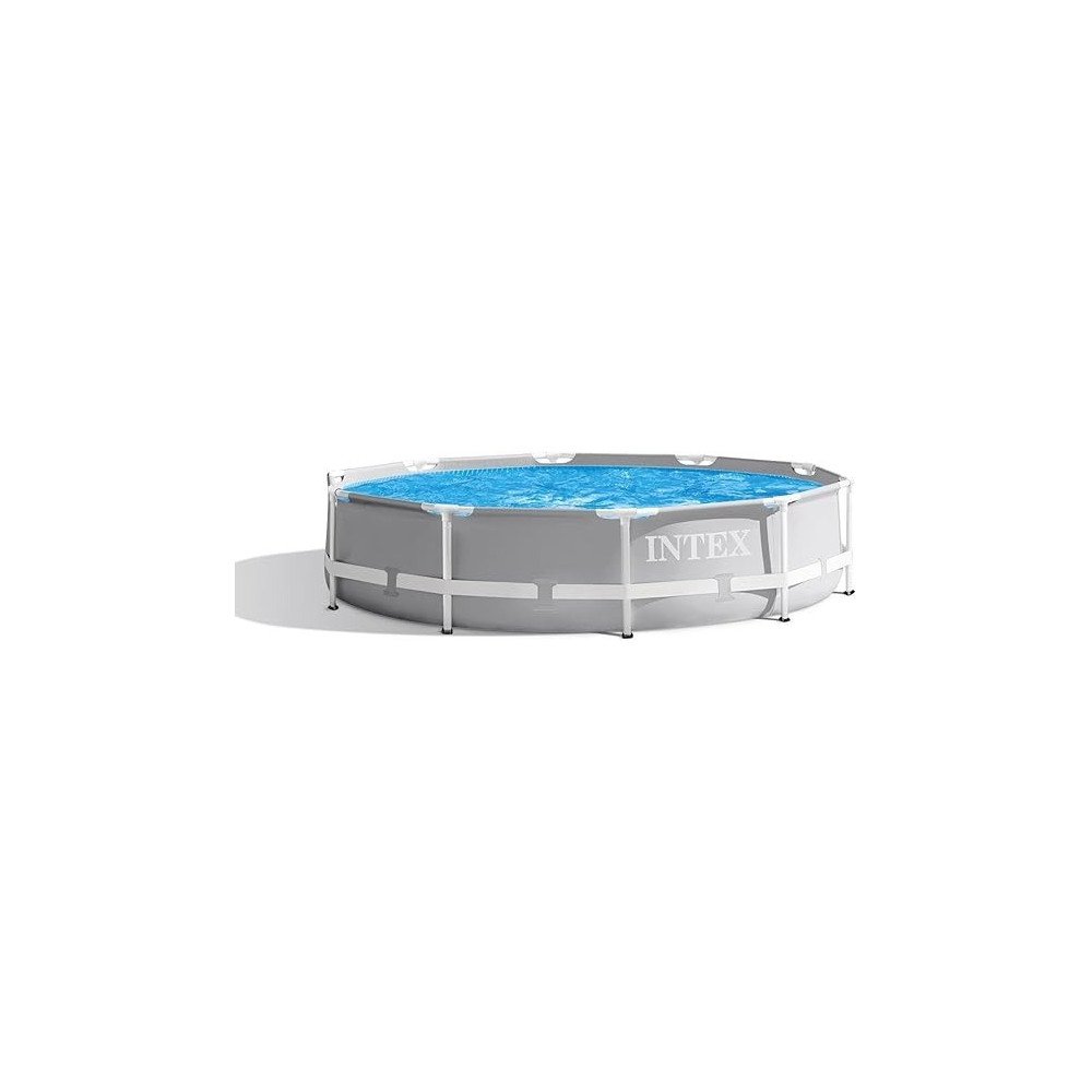 Intex Prism Frame Pools, 10Ft x 30Inch, 26700, Grey