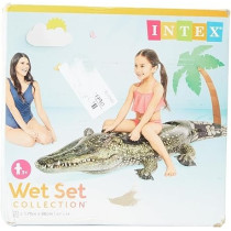 Intex Siva Toys Siva Swimming Animal Crocodile, Multicolour, 227926
