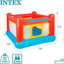 Intex Playhouse Jump O Lene For Kids, Multi Colour