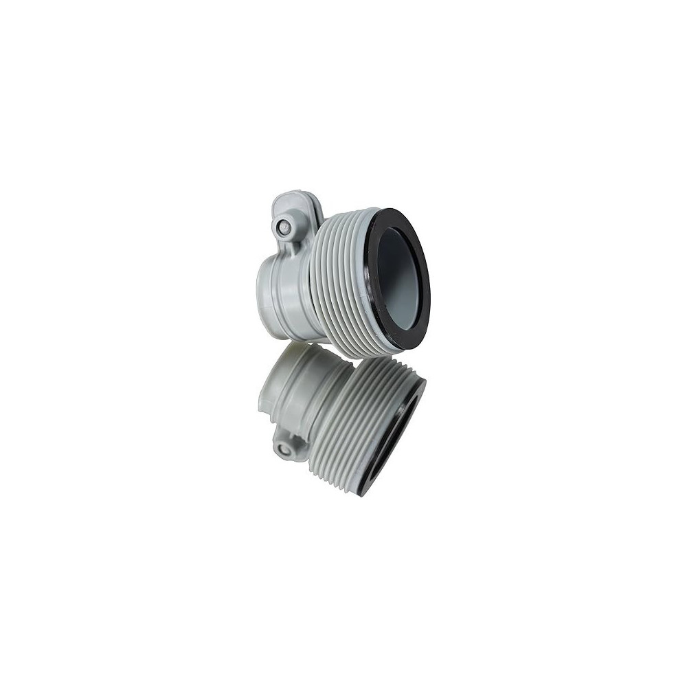 Intex 1.25 Inch To 1.5 Inch Type B Hose Adapters For Pumps And Saltwater System Set Of 2