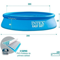 Intex Easy Set Round Shape Pool, Blue