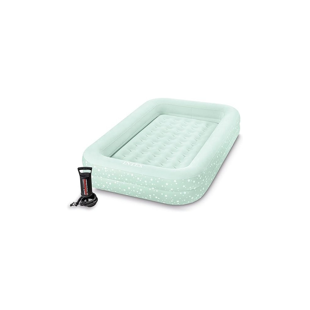 Intex 66810 Kids Travel Airbed Set, Green