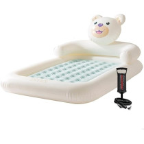 Intex Bear Kids Travel Bed With Hand Pump, 66814, 114 x 178 x 71 Cm
