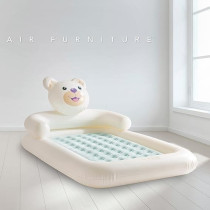 Intex Bear Kids Travel Bed With Hand Pump, 66814, 114 x 178 x 71 Cm