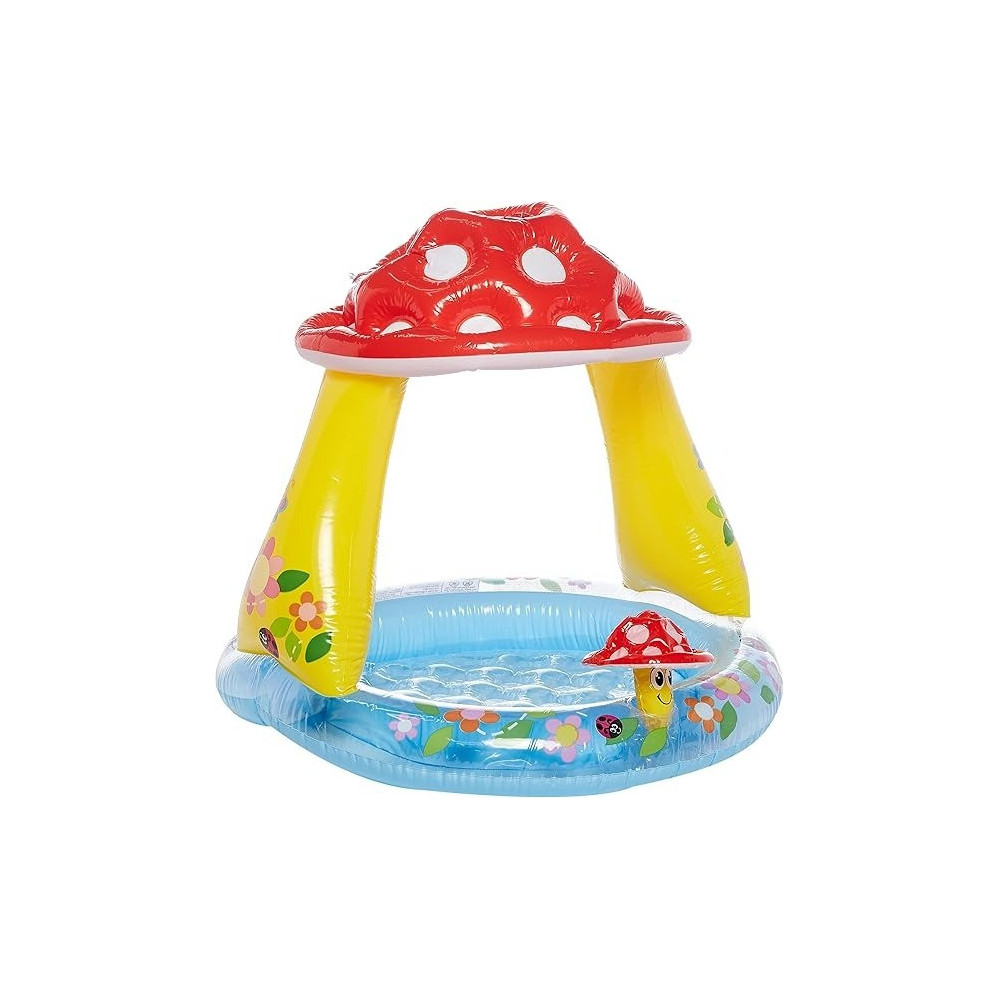 Intex 57114 Mushroom Baby Pool, Multicolour