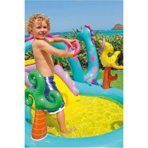 Intex Dinoland Play Center Slide And Pool, Multi-Colour, 57135