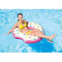 Intex Donut Tube For Swimming, Multicolour