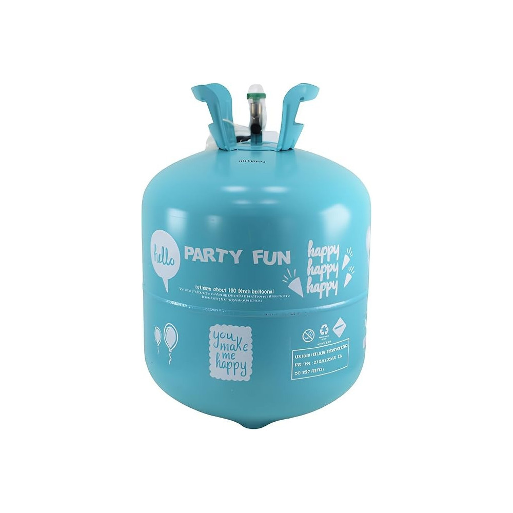 Helium Balloon Tank Inflates Latex And Foil Balloons, 22 Litre