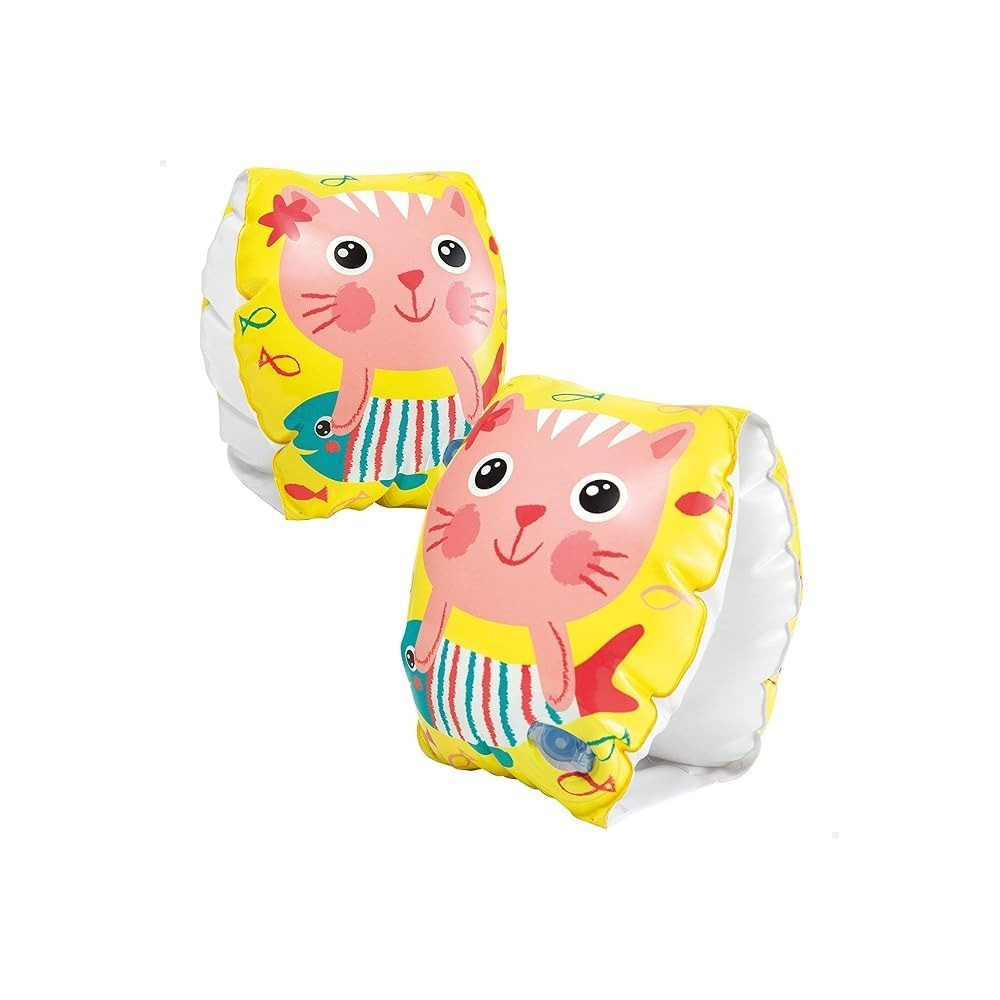 Intex Happy Kitten Swimming Bands 6 To 36 Months