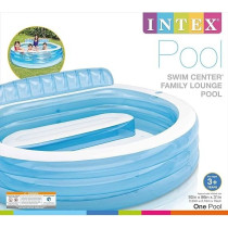 Intex Family Lounge Pool, 2.29m x 2.18m x 79 cm, Blue, 57190EP